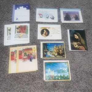 Vintage Assorted 11 Christmas Cards